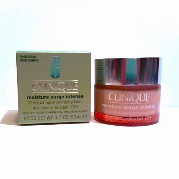 Clinique Other - CLINIQUE Moisture Surge Intense 72H Lipid-Replenishing Hydrator 1.7oz NIB